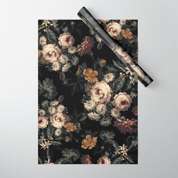 Midnight Garden XIV Wrapping Paper Gallery Image 1