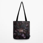 Black tulips on dark background Tote Bag Gallery Image 2