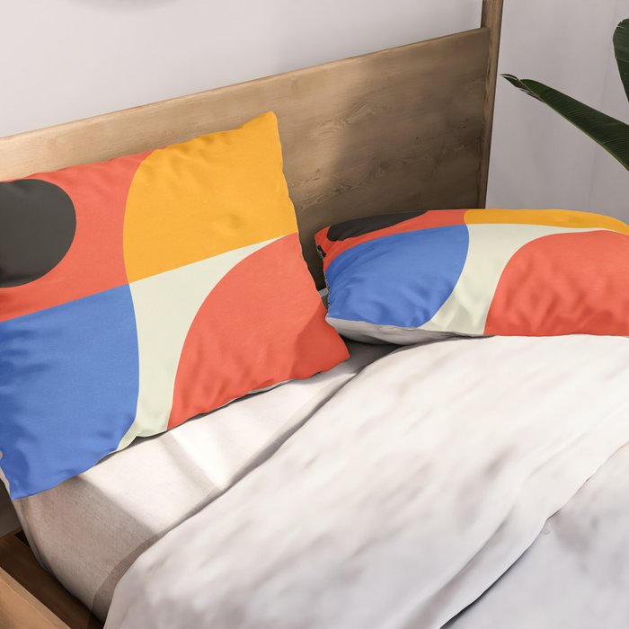 BAUHAUS 07: Exhibition 1923 | Mid Century Series Pillow Sham Gallery Image 2
