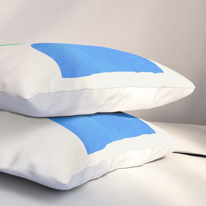 Stacked Stones: Mid Century Abstraction Pillow Sham Gallery Image 3