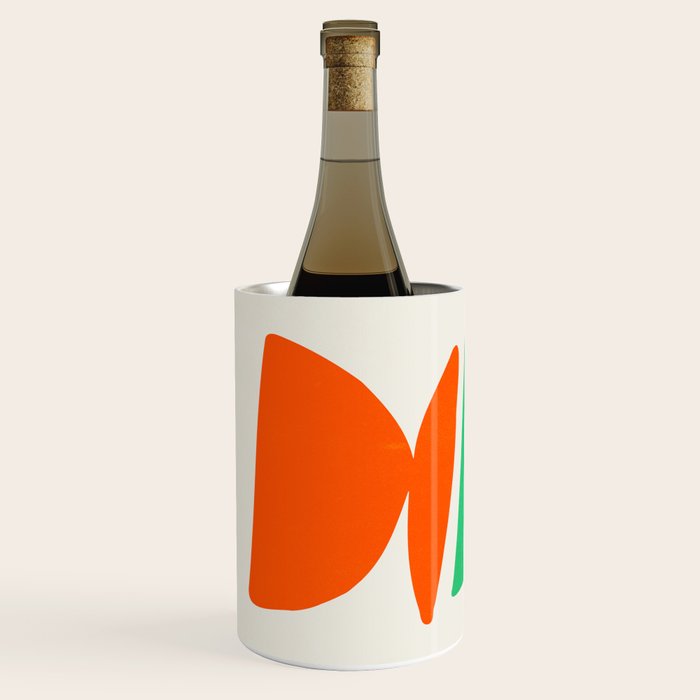 Stacked Stones: Mid Century Abstraction Wine Chiller Gallery Image 2