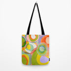 mid mod organic shapes abstract summer Tote Bag Gallery Image 2