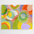 mid mod organic shapes abstract summer Jigsaw Puzzle Gallery Image 1