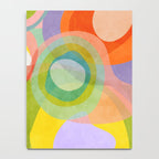 mid mod organic shapes abstract summer Notebook Gallery Image 4