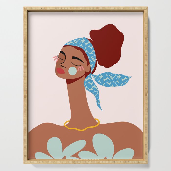 Spring Breeze Serving Tray Gallery Image 1