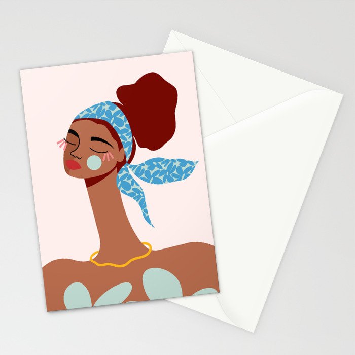 Spring Breeze Stationery Card Gallery Image 2