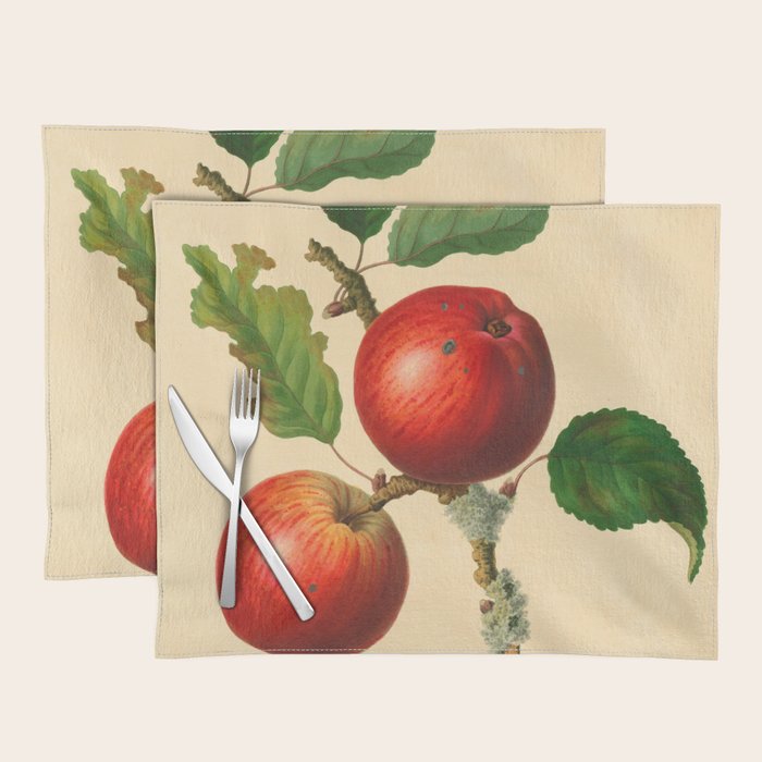 The Cowarne Red Apple (1811) Placemat Gallery Image 1