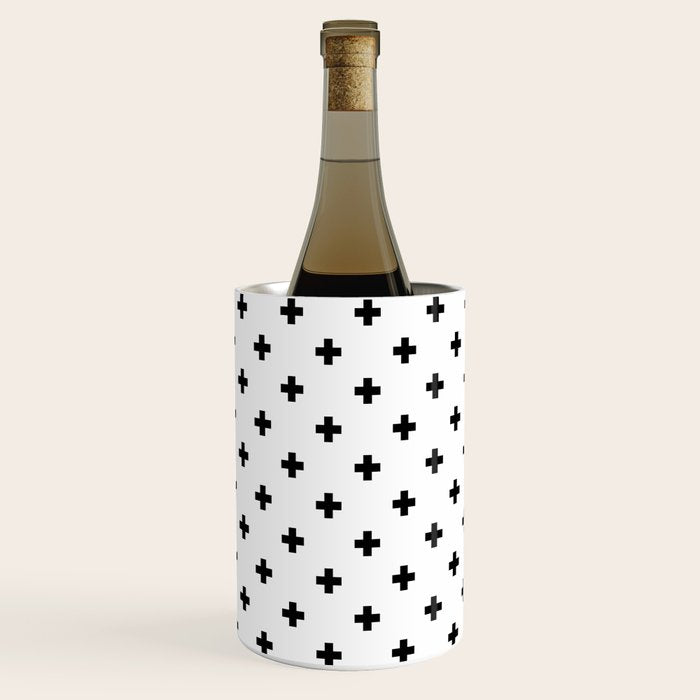 Swiss cross pattern Wine Chiller Gallery Image 1
