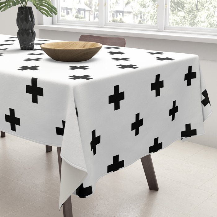 Swiss cross pattern Tablecloth Gallery Image 3