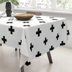 Swiss cross pattern Tablecloth Gallery Image 3