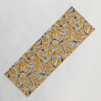 Lily Flower Pattern #2 Yoga Mat Gallery Image 1