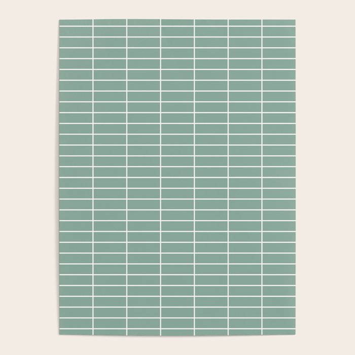 Grid Pattern XVII Poster Gallery Image 4