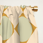 Retro Geometric Pattern III Window Curtain Gallery Image 2