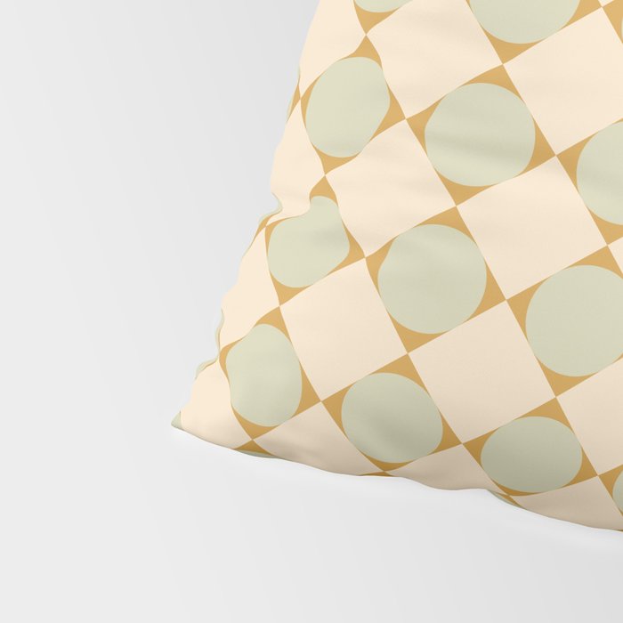 Retro Geometric Pattern III Pillow Sham Gallery Image 4