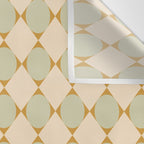 Retro Geometric Pattern III Wall Tapestry Gallery Image 3