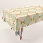 Retro Geometric Pattern III Tablecloth Gallery Image 1