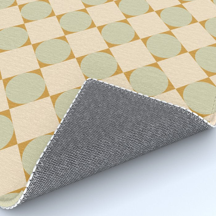 Retro Geometric Pattern III Rug Gallery Image 4