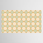 Retro Geometric Pattern III Tablecloth Gallery Image 2