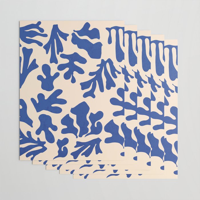 Nordic Matisse Abstract Wrapping Paper Gallery Image 3