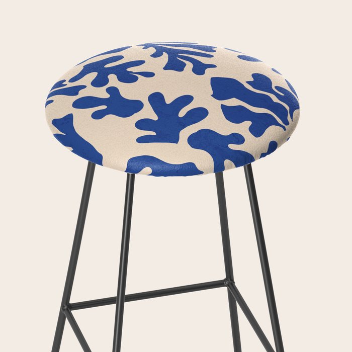 Nordic Matisse Abstract Stool Gallery Image 2