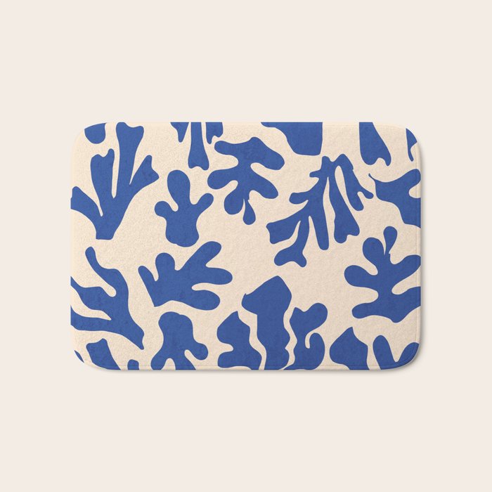 Nordic Matisse Abstract Bath Mat Gallery Image 1