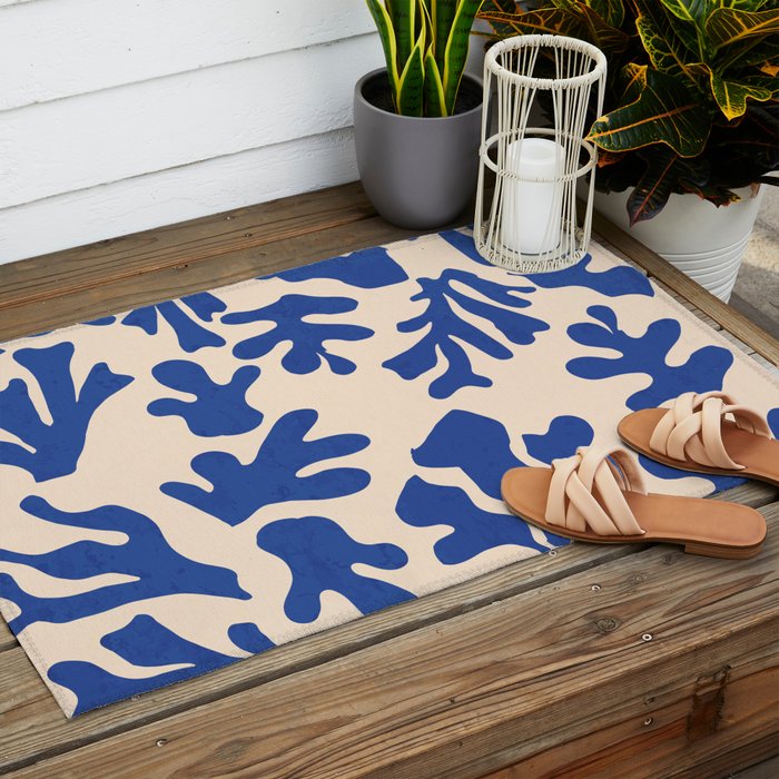Nordic Matisse Abstract Outdoor Rug Gallery Image 2