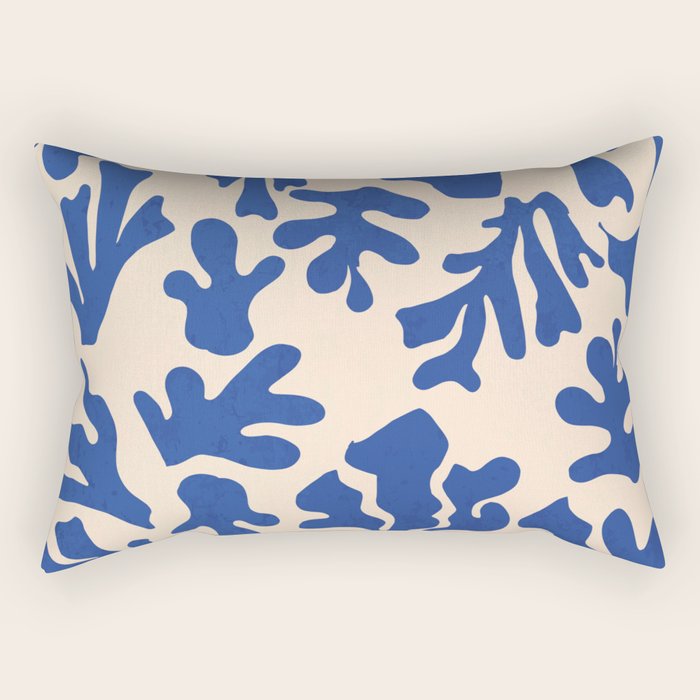 Nordic Matisse Abstract Rectangular Pillow Gallery Image 2