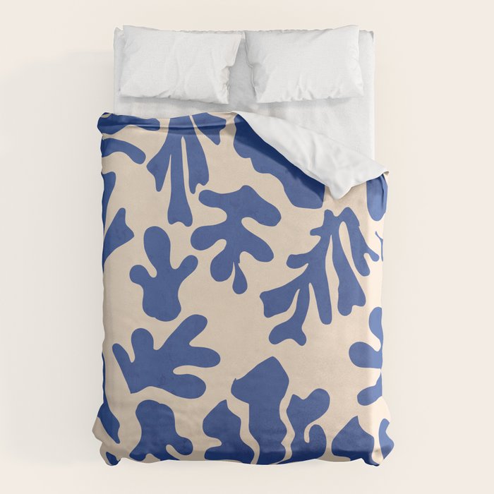 Nordic Matisse Abstract Duvet Cover