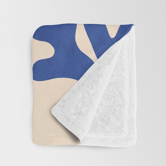 Nordic Matisse Abstract Throw Blanket Gallery Image 3