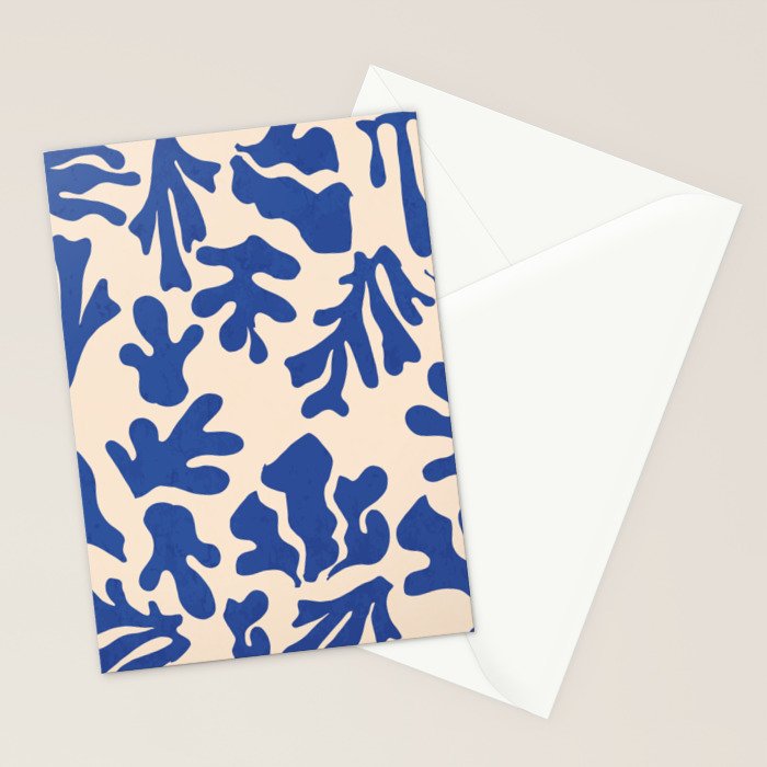Nordic Matisse Abstract Stationery Card Gallery Image 2