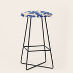 Nordic Matisse Abstract Stool Gallery Image 1