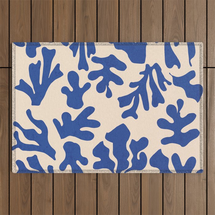 Nordic Matisse Abstract Outdoor Rug Gallery Image 1
