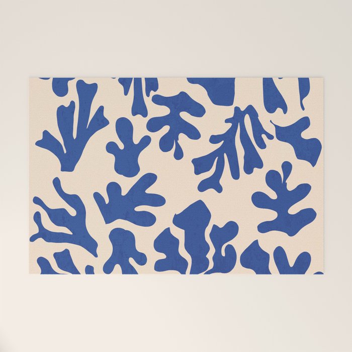 Nordic Matisse Abstract Welcome Mat Gallery Image 1