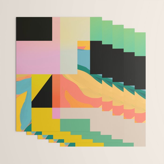 Modern Abstraction 9 Wrapping Paper Gallery Image 3