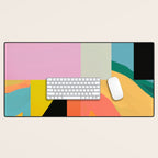 Modern Abstraction 9 Desk Mat Gallery Image 1