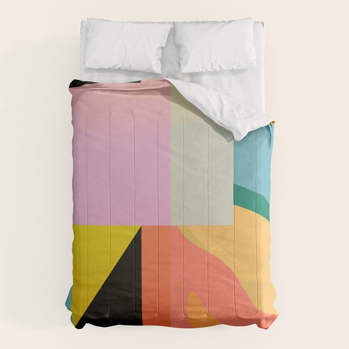 Modern Abstraction 9 Comforter Gallery Image 1