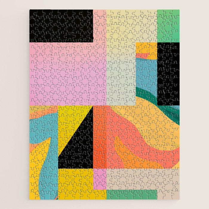 Modern Abstraction 9 Jigsaw Puzzle Gallery Image 1