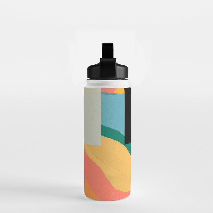Modern Abstraction 9 Water Bottle Gallery Image 2
