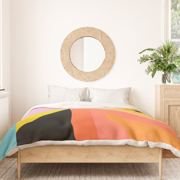 Modern Abstraction 9 Duvet Cover Gallery Image 3