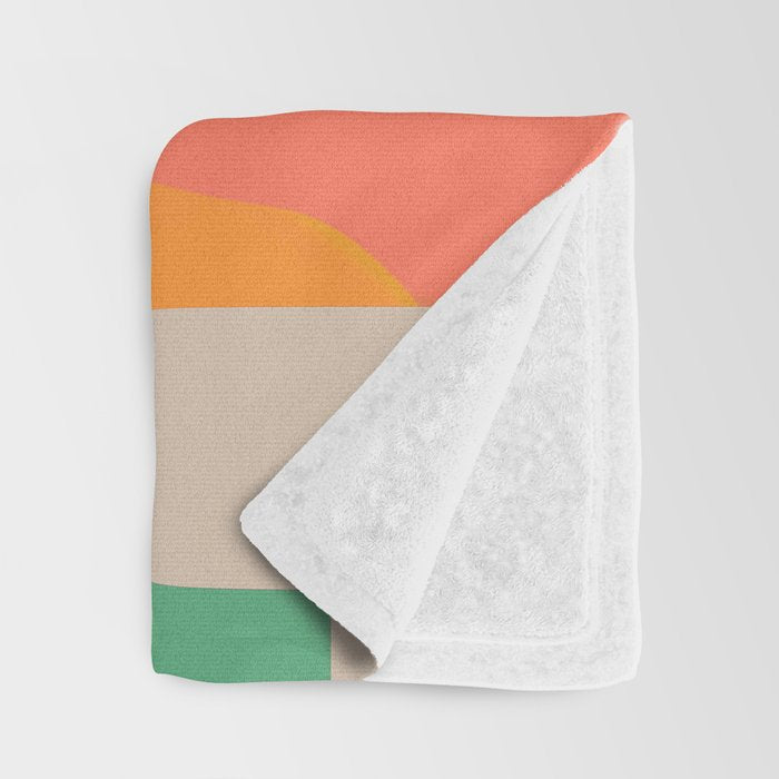 Modern Abstraction 9 Throw Blanket Gallery Image 3