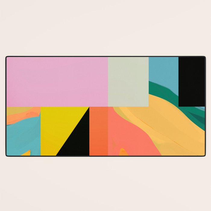 Modern Abstraction 9 Desk Mat Gallery Image 3