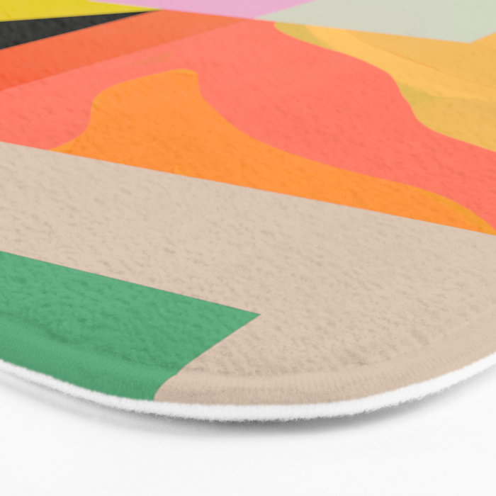 Modern Abstraction 9 Bath Mat Gallery Image 3