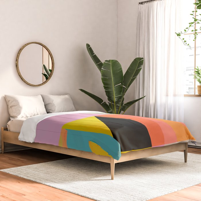 Modern Abstraction 9 Comforter Gallery Image 2