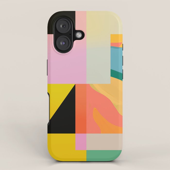 Modern Abstraction 9 iPhone Case Gallery Image 1