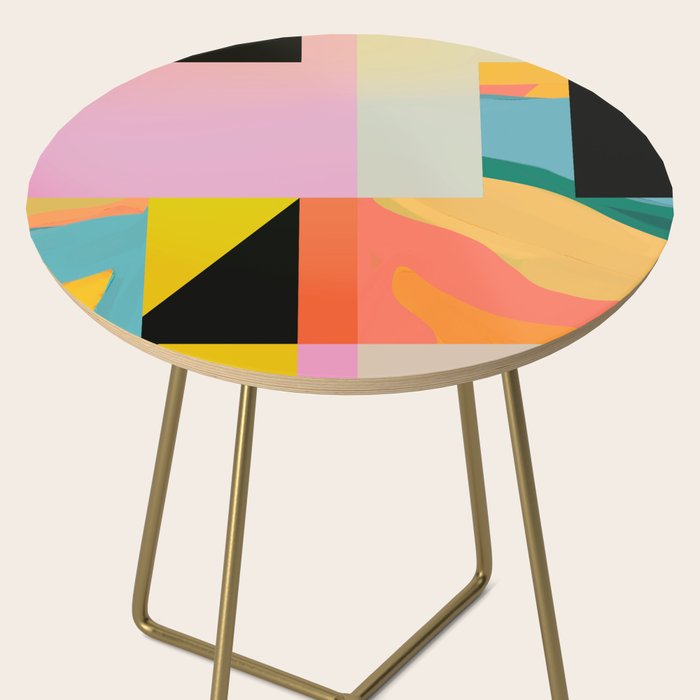 Modern Abstraction 9 Side Table Gallery Image 2