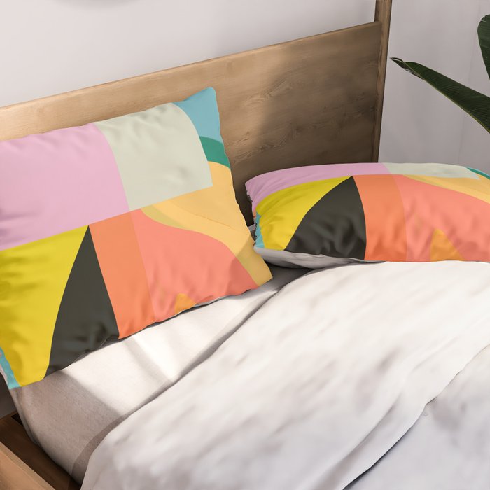 Modern Abstraction 9 Pillow Sham Gallery Image 2