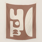 Mocha Movement 3 Wall Tapestry Gallery Image 4