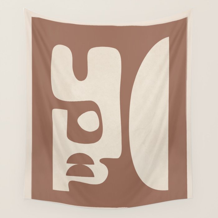 Mocha Movement 3 Wall Tapestry Gallery Image 4