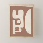 Mocha Movement 3 Mini Art Print Gallery Image 1
