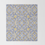 Tile wild leaves starry BY Throw Blanket Gallery Image 2